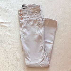 👖 HIGH WAIST | Skinny Jeans | Light Grey